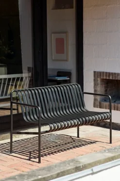 HAY 1 Palissade Bord, 2 Palissade Chair og 1 Palissade Dining Bench