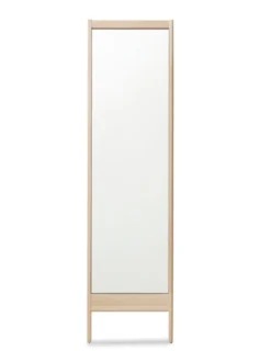 Sale Form & Refine A line Mirror Hvid olieret eg - Stock sale
