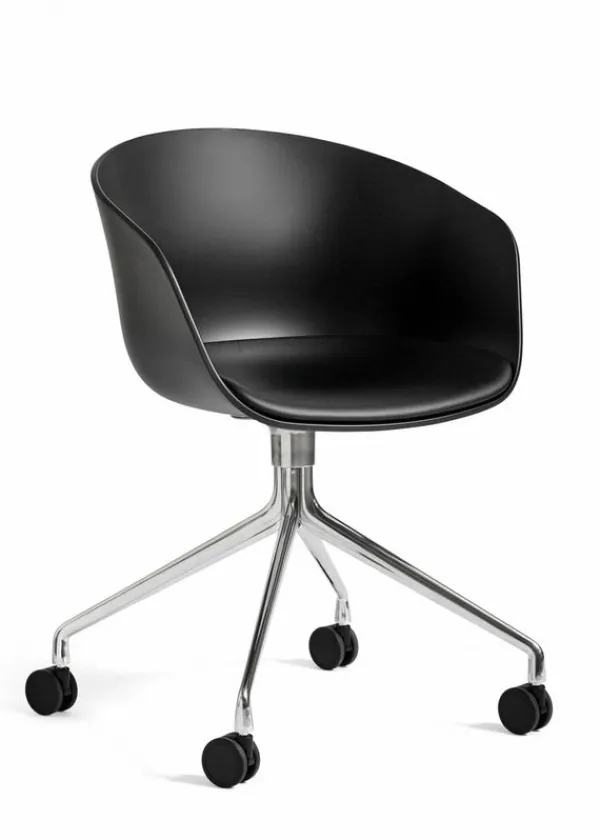Discount HAY AAC 24 - Seat Upholstery | New Edition Black / Sierra SI1001