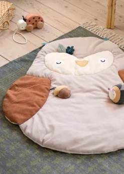 Best Sebra Activity Play Mat Blinky the Owl