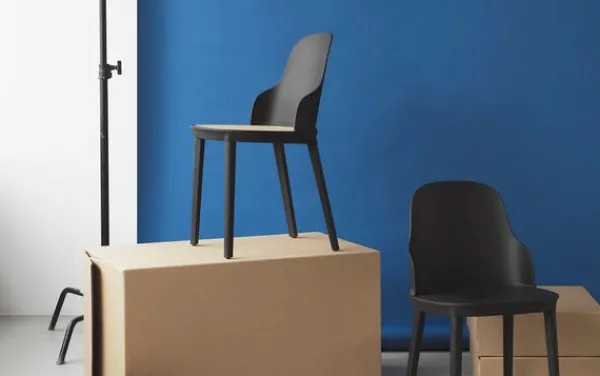 Best Normann Copenhagen Allez stol eg - polstret Main Line Flax Sort