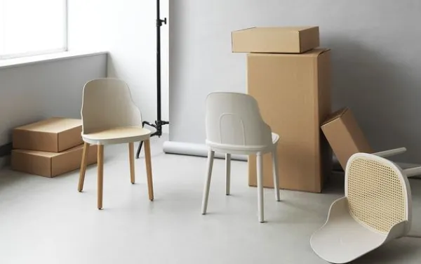 Best Normann Copenhagen Allez stol eg - polstret Main Line Flax Sort