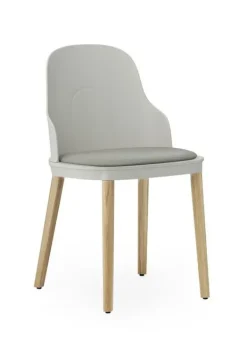 Best Normann Copenhagen Allez stol polstret Canvas eg Varm grå