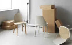 Best Normann Copenhagen Allez stol polstret Canvas eg Varm grå