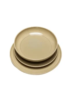 Clearance Hübsch Amare Frokosttallerken Brown
