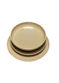 Sale Hübsch Amare Middagstallerken Brown