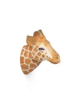 Best Ferm Living Animal Hand-Carved Hook Giraffe