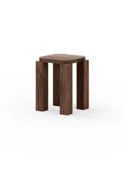 Best New Works Atlas Stool Fumed Oak