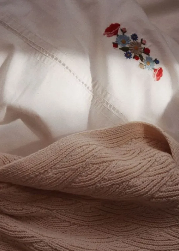 Børn Konges Sløjd Baby Bedding Embroidery