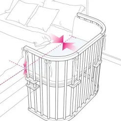 Best Babybay - Original Co-Sleeper Naturlig Ubehandlet