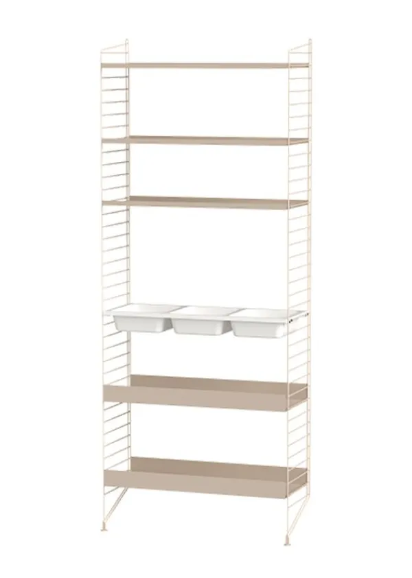Best String Furniture Bathroom L Beige / Beige