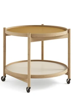 Best Brdr. Krüger Bølling Bakkebord 60 / Olieret Eg SUNNY - Yellow/Cream