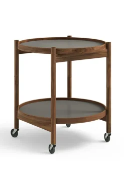 Best Brdr. Krüger Bølling Bakkebord 50 / Olieret Valnød STONE - Light Grey/Dark Grey
