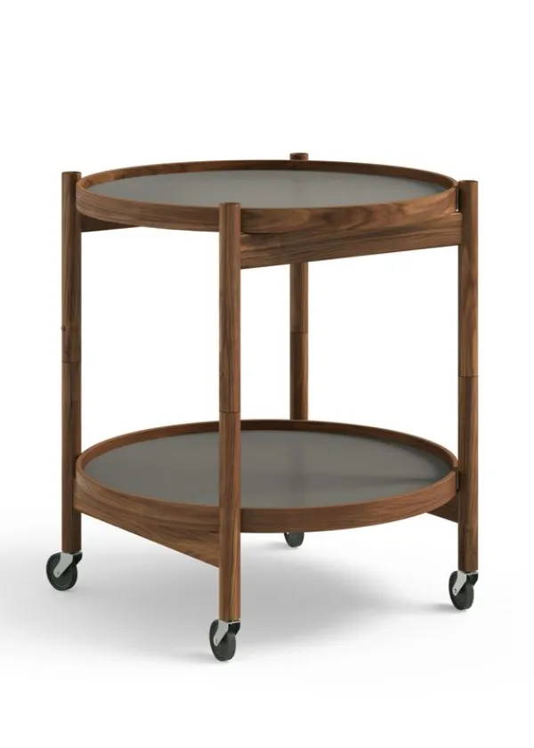 Best Brdr. Krüger Bølling Bakkebord 50 / Olieret Valnød STONE - Light Grey/Dark Grey