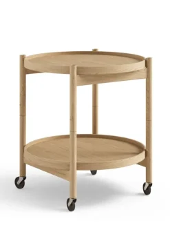 Best Brdr. Krüger Bølling Bakkebord 50 / Olieret Eg Veneer/Veneer