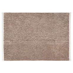 Clearance KAS Kopenhagen Brown stripes vaskbart tæppe Brown stripes 120x160