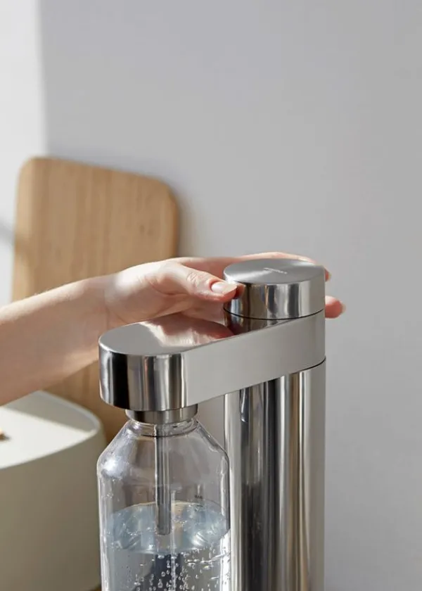 Discount Stelton Brus kulsyremaskine Sort metallisk