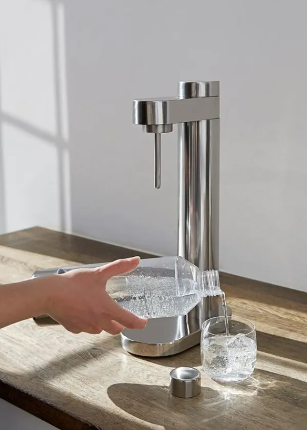 Discount Stelton Brus kulsyremaskine Sort metallisk