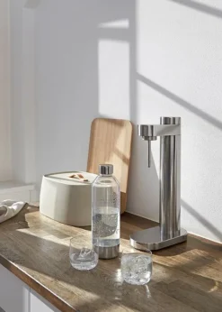 Discount Stelton Brus kulsyremaskine Sort metallisk