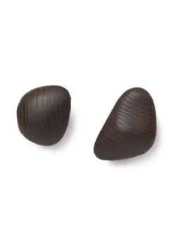 Best Ferm Living Cairn Hooks Dark Brown
