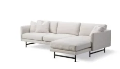 Best Fredericia Furniture Calmo Sofa 80 5625 by Hugo Passos Sunniva 717 / Black