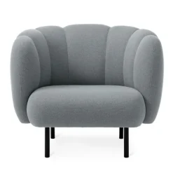 Best Warm Nordic Cape Stitch Lounge Chair Merit 016 (Minty Grey)