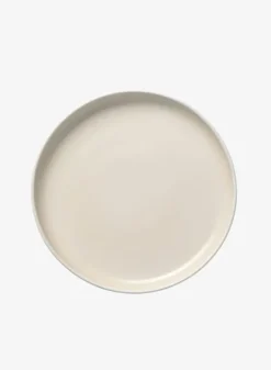 Best Louise Roe Ceramic PISU #11 Plate Vanilla White