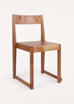 Best FRAMA Chair 01 Warm Brown Wood