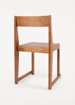Best FRAMA Chair 01 Warm Brown Wood