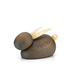 Best Lucie Kaas Characteristic Wooden Animals Rabbit - Large