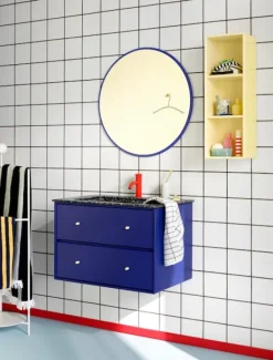Clearance Montana Colour Frame Mirror - AROUND/SP1212R Monarch