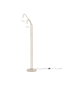 Sale Hübsch Como Gulvlampe Beige / Hvid