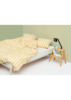 Clearance HAY Connect Bed af Leif Jørgensen Varm grå pulverlakeret stål inkl. tværstang - Til L200 x W160 madras