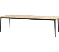 Hot Cane-line Core spisebord Teak/Lava grey large