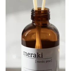 Best Meraki Duftfrisker m. 7 pinde Nordic Pine, Brown