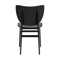 Best NORR11 Elephant Chair - Solid Stel: Black / Solid