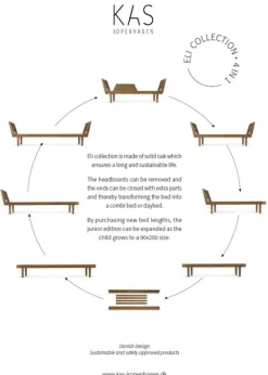 Discount KAS Kopenhagen Eli Daybed Smoked Oak