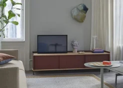 Best Muuto Enfold Sidetable by Oak / Antracite Black