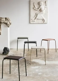 Best Nordal Esa stool Beige - Mat frame