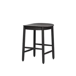 Best Fogia Figurine Stool Black Stained Oak