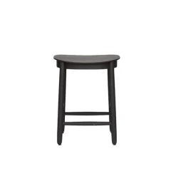 Best Fogia Figurine Stool Black Stained Oak