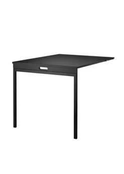 Best String Furniture Folding Table Black Stained Ash/Black