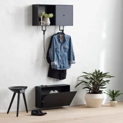 Clearance Audo Copenhagen Frame Shoe Cabinet Hvid