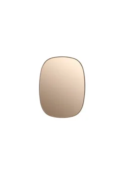 Sale Muuto Framed Mirror Small - Rose/Rose