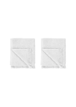 Clearance Blomus FRINO Set Of 2 Guest Towels White - Stock sale