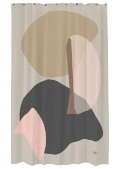 Outlet Mette Ditmer GALLERY Shower Curtain Sand - Stock sale