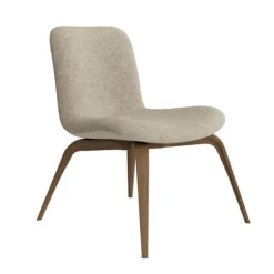 Best NORR11 Goose Lounge Frame: Light Smoked / Upholstery: Barnum Col 3