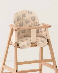Sale Nobodinoz Growing Green High Chair Cushion Blue Gatsby / Cream