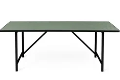 Sale Warm Nordic Herringbone Tile / Dining Table Forest Green