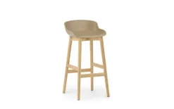 Best Normann Copenhagen Hyg bar stool 75 cm wood Sand - Egetræ